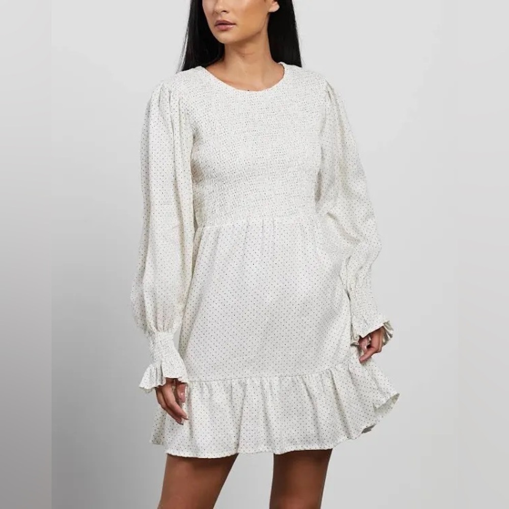 FAITHFULL THE BRAND ROSIE MINI DRESS size MEDIUM